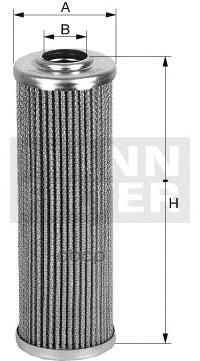 Фильтр гидросистемы HD622/1 MANN-FILTER арт. HD622/1