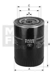 Фильтр масляный W940/51 MANN-FILTER арт. W940/51
