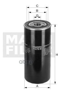 Фильтр гидросистемы WD950 MANN-FILTER арт. WD950