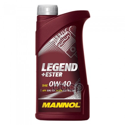 MANNOL Масло моторное LEGEND+Ester 0w40 (1л)