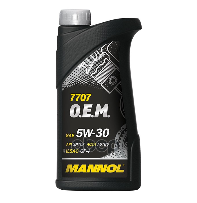 MANNOL Масло моторное синтетическое 7707 Energy Formula FR 5W30 SN, A5/B5 1л