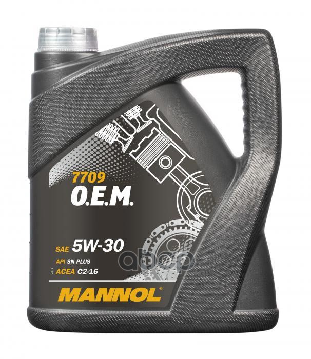 MANNOL Масло моторное O.E.M. for TOYOTA LEXUS 5W-30 (4л)