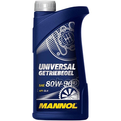 Масло трансмиссионное минеральное 8107 Universal 80W90 GL-4 1л MANNOL арт. 1312