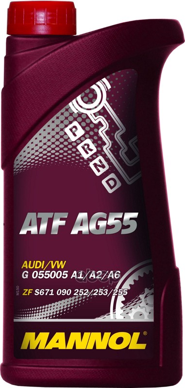 8212 Mannol Atf Ag55 1 Л. Синтетическая Трансмиссионная Жидкость MANNOL арт. 1375