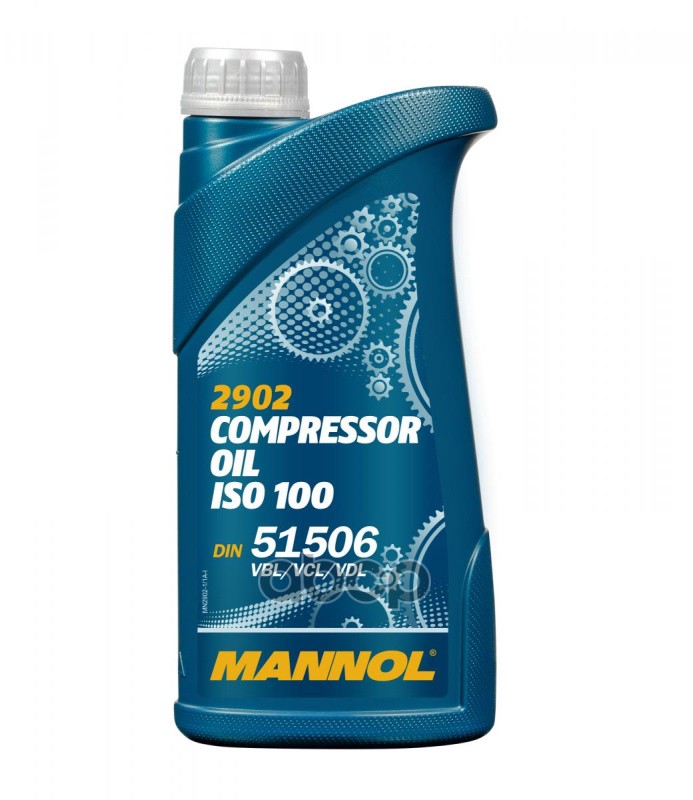 Компрессорное масло Compressor Oil ISO 100 (1л) MANNOL арт. 1918