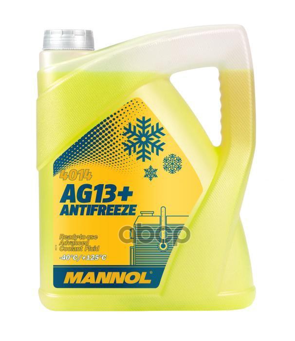 Antifreeze Ag13+ (-40°C) Advanced Готовый Раствор 5L MANNOL арт. 40145