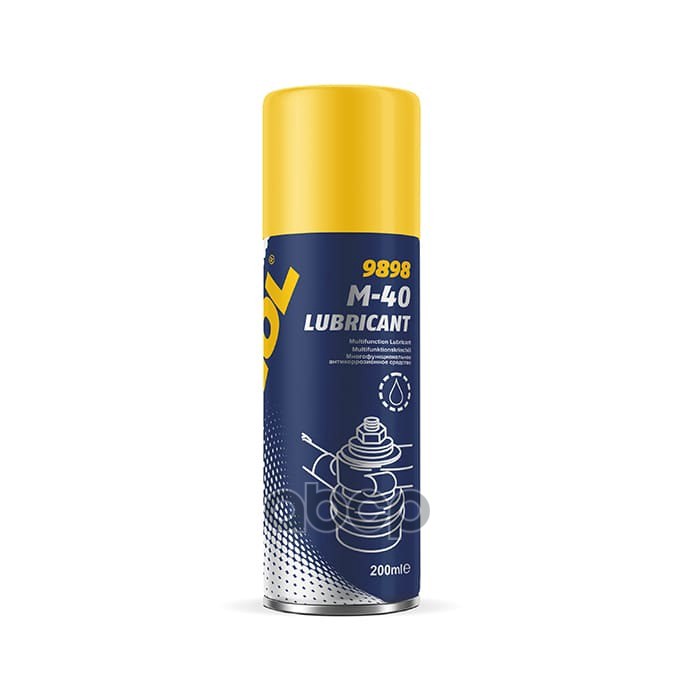 M40 Lubricant  (Аналог Wd-40) 200Мл MANNOL арт. 9898