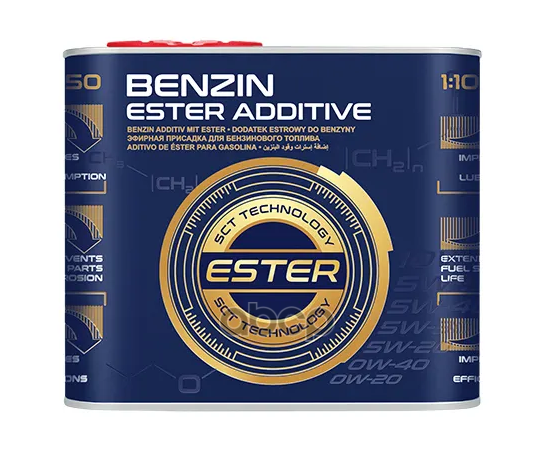 Очищающая топливная присадка. MANNOL BENZIN ESTER ADDITIVE 500 мл. 9950 MANNOL арт. 9950
