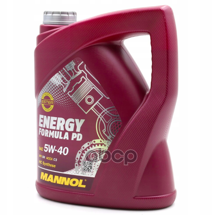 MANNOL Energy Formula Pd 5W-40 Sn/Ch-4 5Л. Ester Mannol Mn79135
