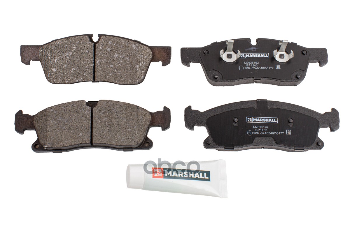 Торм. колодки дисковые передн. MB M/GLE-class (W166) 11- / GL/GLS-class (X166) 15- (M2625192) MARSHALL арт. M2625192