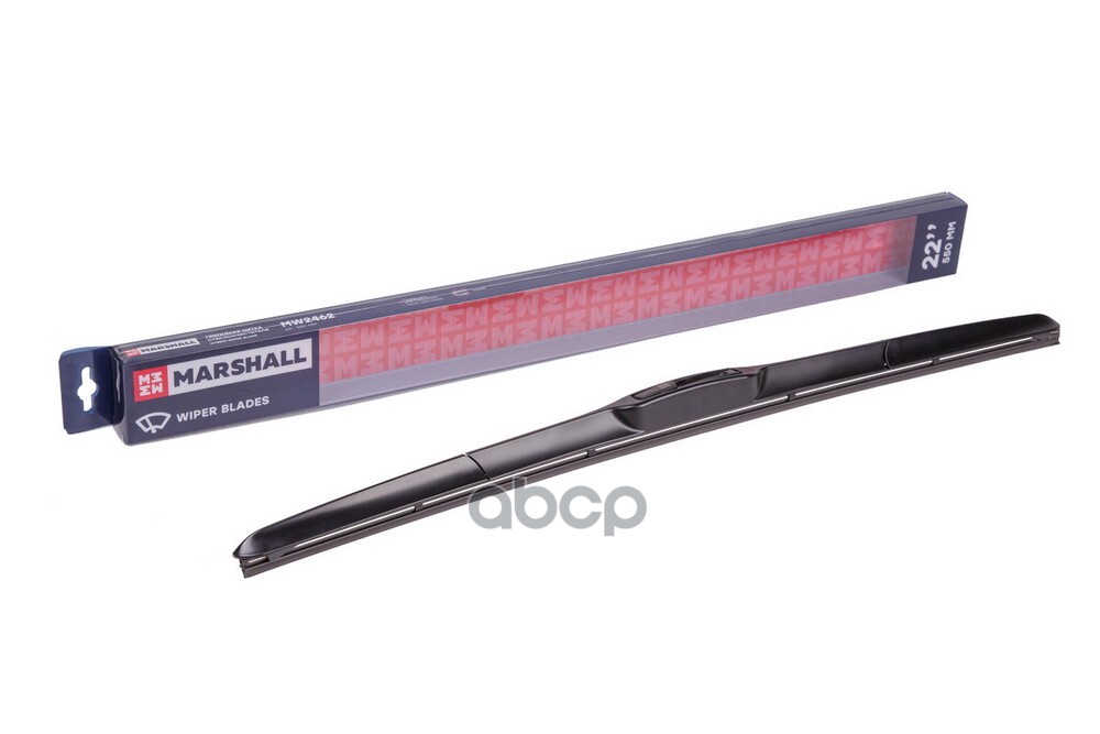 Гибридная щетка стеклоочистителя  22”  55 см hook 19 mm MW2462 MARSHALL арт. MW2462