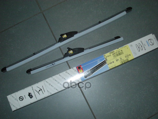 Щетка стеклоочистителя 600/400 мм бескаркасная комплект 2 шт MAZDA GSFB-67-3309K MAZDA арт. GSFB-67-3309K