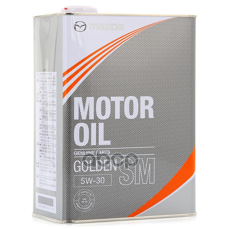 MAZDA Масло моторное MAZDA GOLDEN SN 5W-30 синтетическое 4 л K004-W0-515J