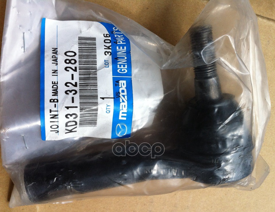 Наконечник рулевой тяги MAZDA CX-5 (KE, GH) MAZDA арт. KD3132280