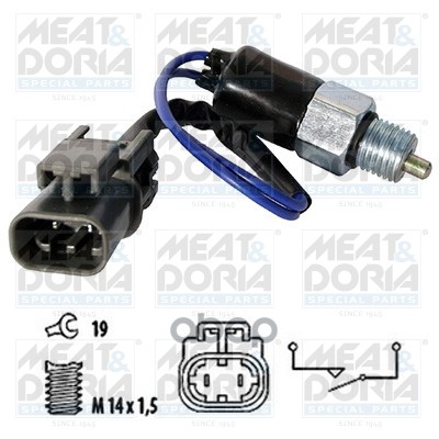 Датчик заднего хода Nissan Navara (D40)   Pathfinder (R51) MEAT & DORIA арт. 36076