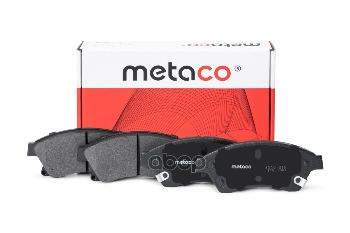 Колодки тормозные передние к-кт METACO арт. 3000-015