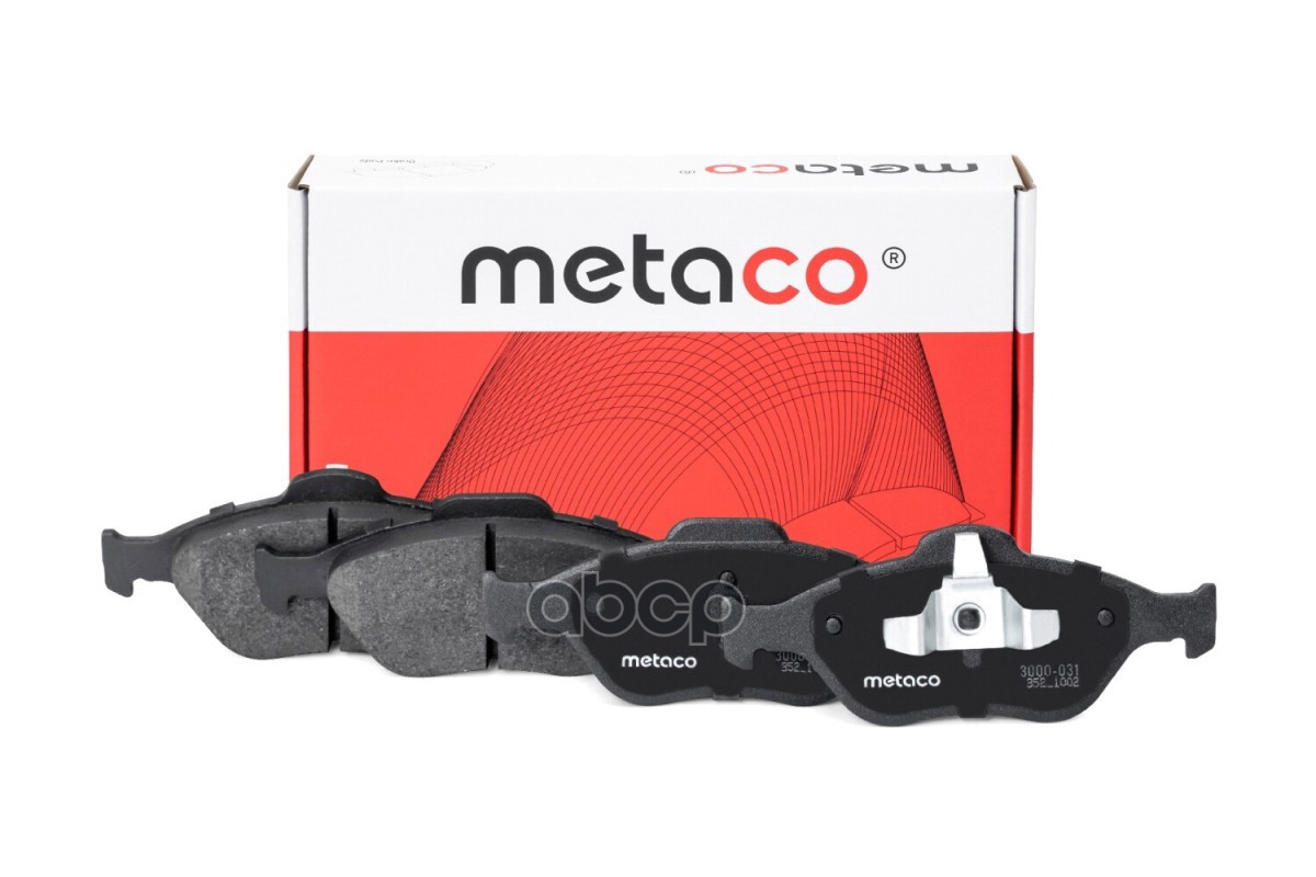 Колодки тормозные передние к-кт METACO арт. 3000-031