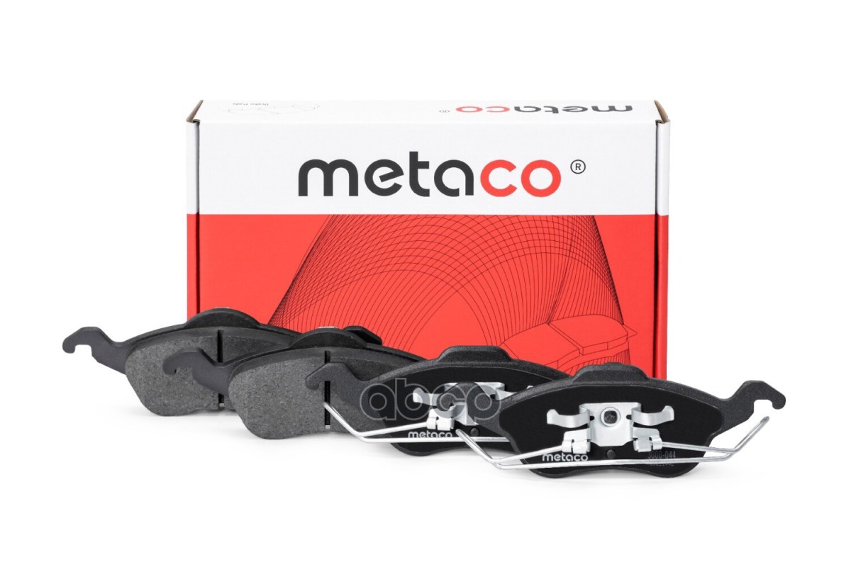 Колодки тормозные передние к-кт METACO арт. 3000-044