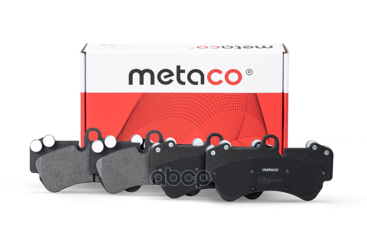 Колодки тормозные передние к-кт 3000191 METACO арт. 3000-191