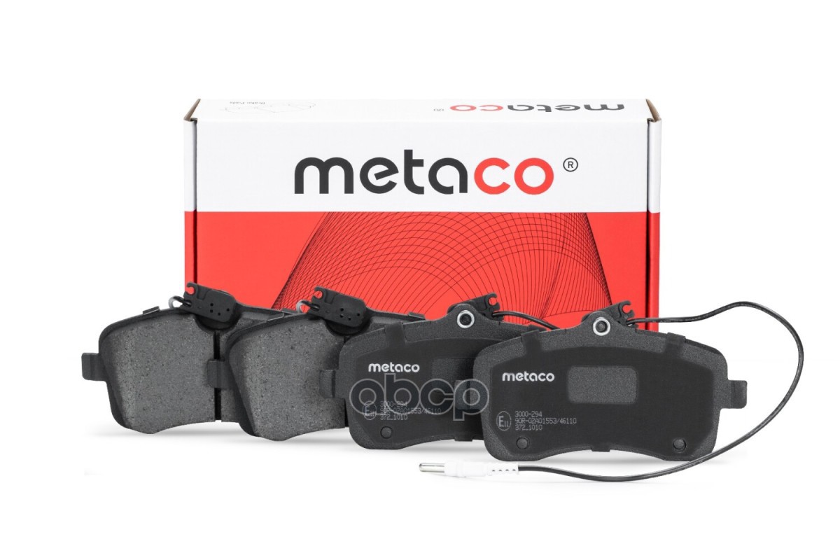 Колодки Тормозные Передние, Peugeot 407 04> METACO арт. 3000-294