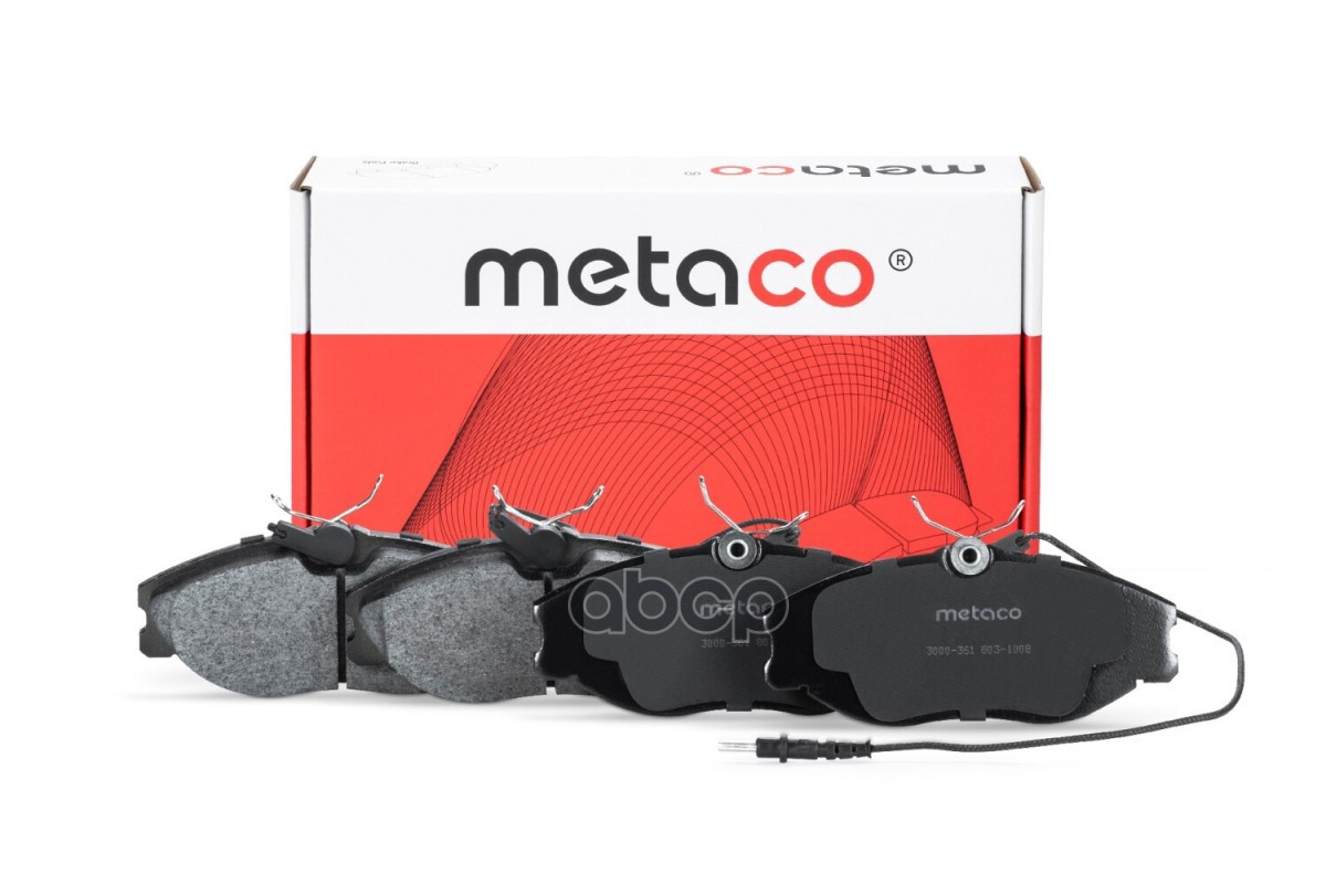 Колодки Тормозные Передние, Citroen Xsara/Peugeot 406/607 130X56.4x19 / Lucas METACO арт. 3000-361