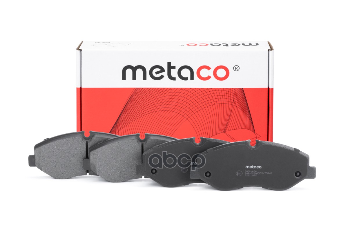 Колодки Тормозные Передние, Mercedes Benz Vito (447) (2014>) METACO арт. 3000-426