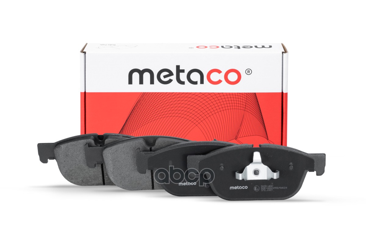Колодки Тормозные Передние, Volvo Xc90 (2015>) METACO арт. 3000-466