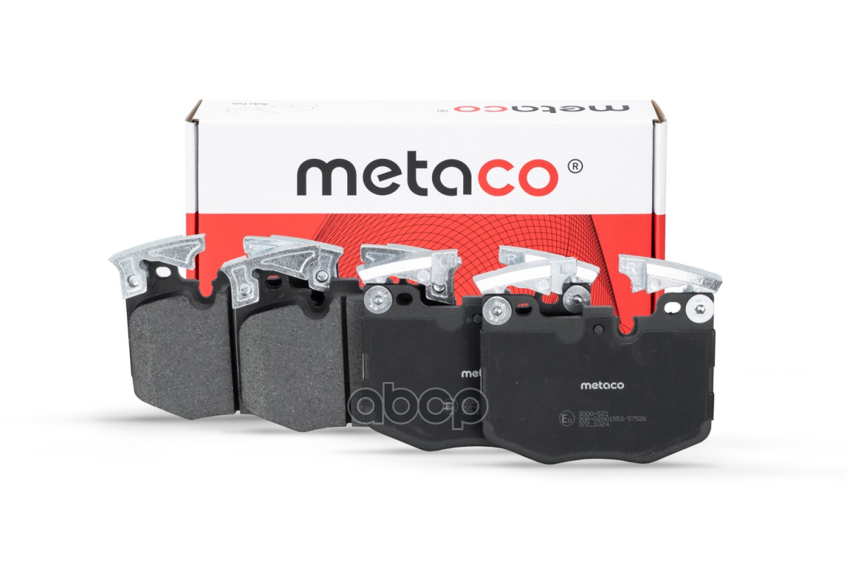 Колодки тормозные передние к-кт BMW 7-СЕРИЯ G11/G12 (2014>) Metaco 3000-521 METACO арт. 3000-521