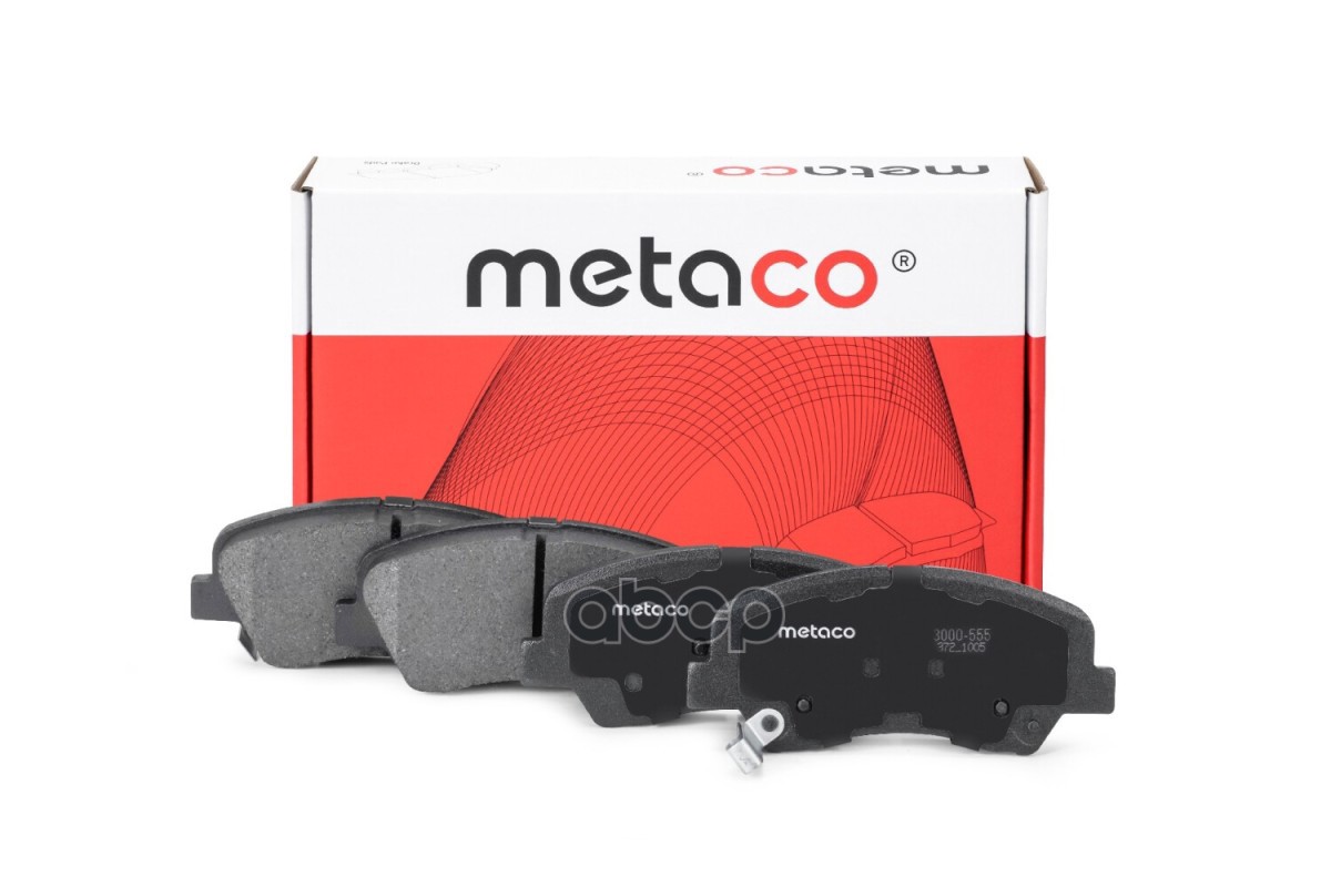 Колодки тормозные передние к-кт '3000-555 METACO арт. 3000-555