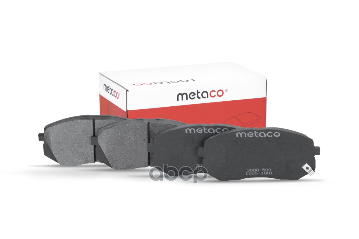 Колодки Тормозные Передние, Hyundai / Kia METACO арт. 3000-589