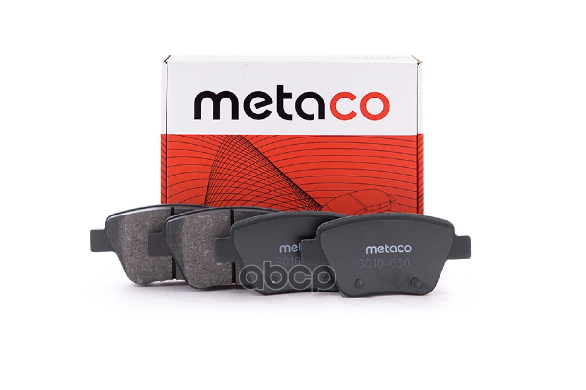 Колодки тормозные задние дисковые к-кт METACO арт. 3010-030