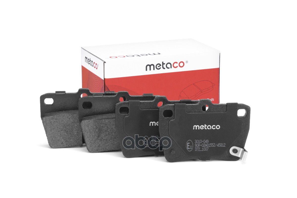 Колодки Тормозные Задние, Toyota Rav 4 00> / Chery Tiggo (T11) 05> METACO арт. 3010-049