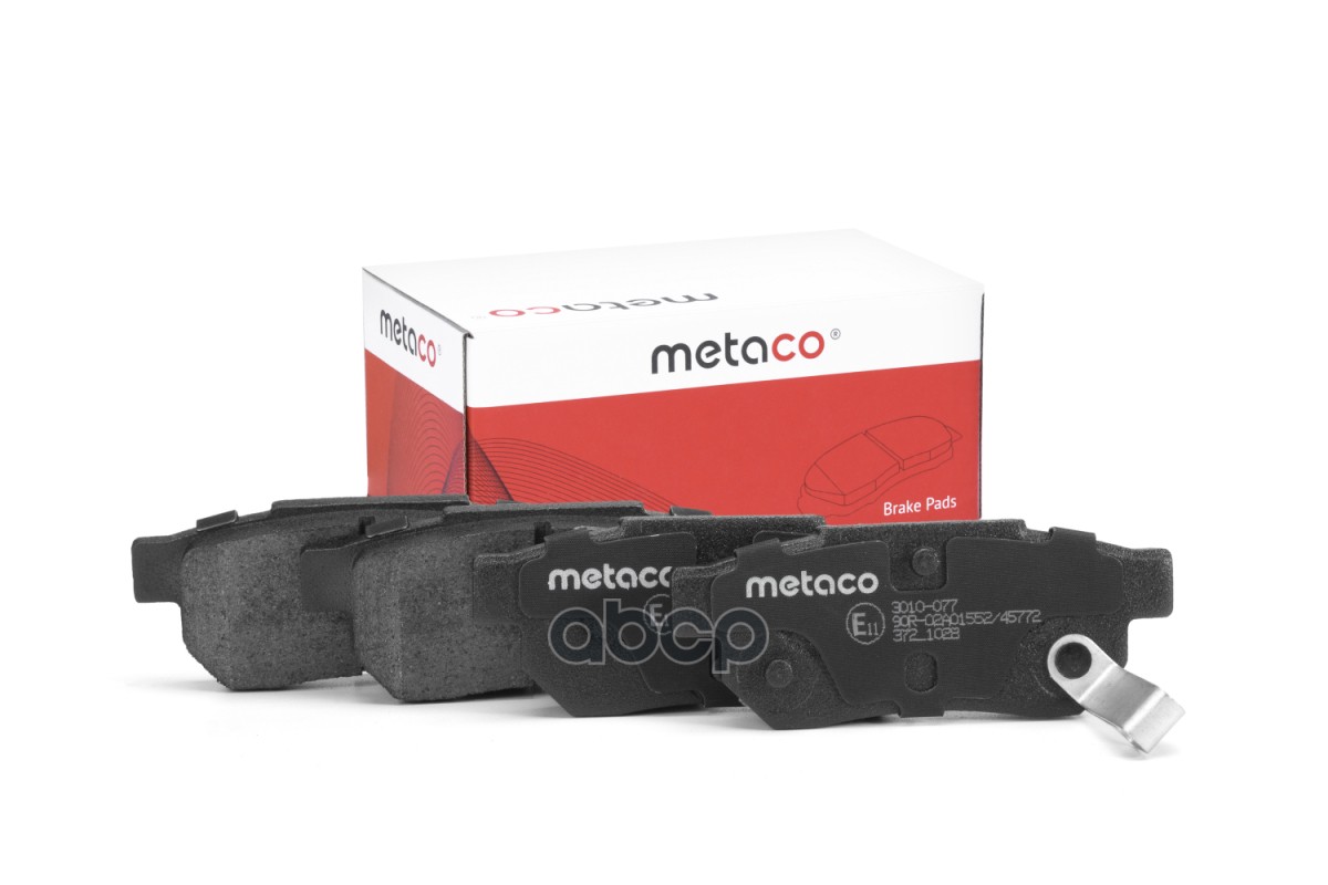 Колодки Тормозные Задние, Honda Civic (1.6) 91-01 C Датчиком Износа METACO арт. 3010-077