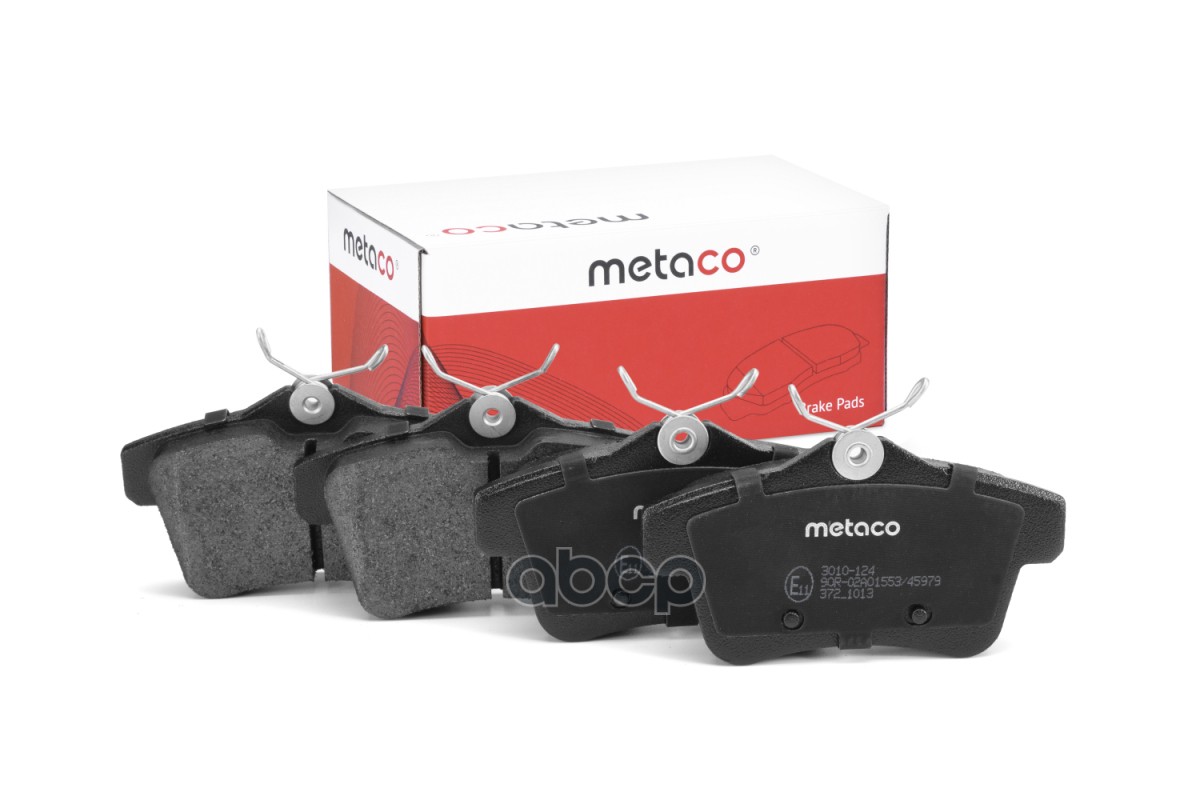 Колодки Тормозные Задние, Citroen C4/Ds4 Peugeot 3008 METACO арт. 3010-124