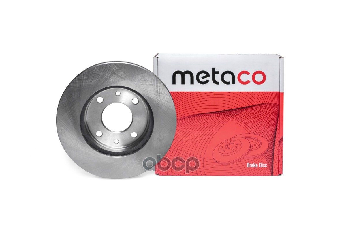 Диск тормозной передний вентилируемый 3050072 METACO арт. 3050-072