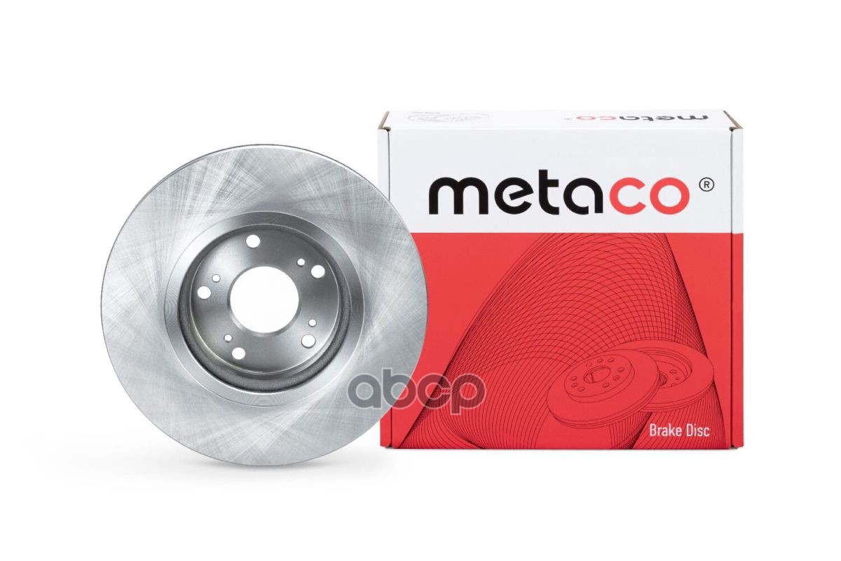 Диск тормозной передний вентилируемый 3050124 METACO арт. 3050-124