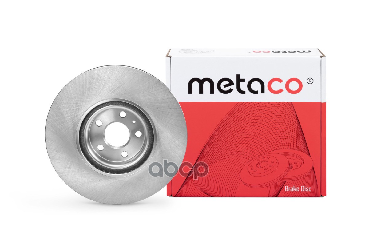 Диск тормозной передний вентилируемый METACO арт. 3050-428