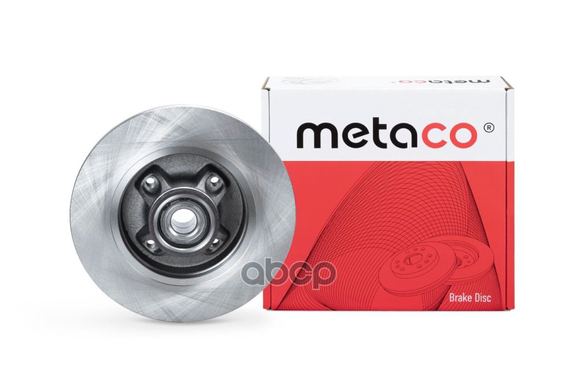 Диск тормозной задний CITROEN BERLINGO (2002>)/C4 GRAND PICASSO (2006>)/ С ПОДШИПНИКОМ И КОЛЬЦОМ ABS Metaco 3060-256 METACO а...