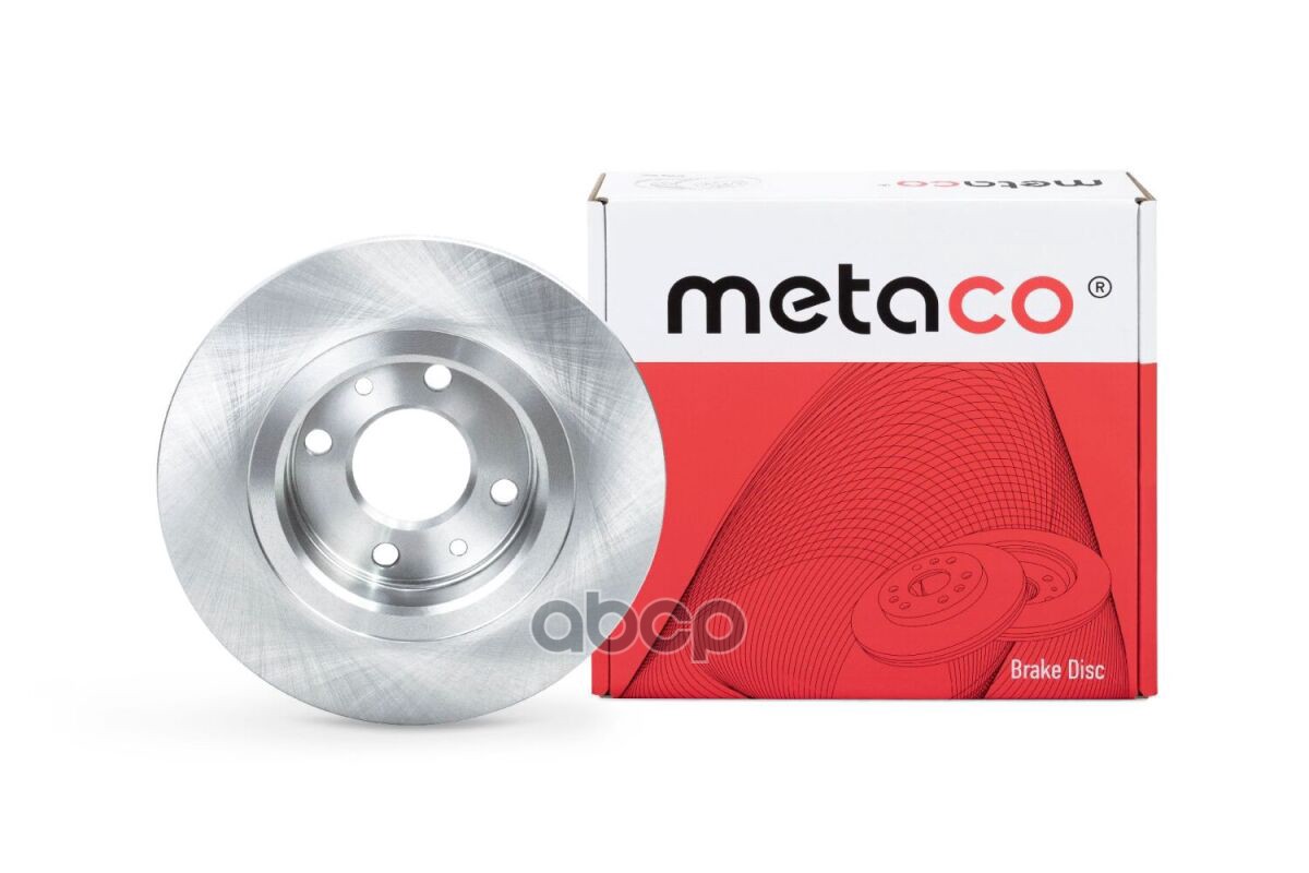 Диск тормозной передний не вентилируемый 3100001 METACO арт. 3100-001