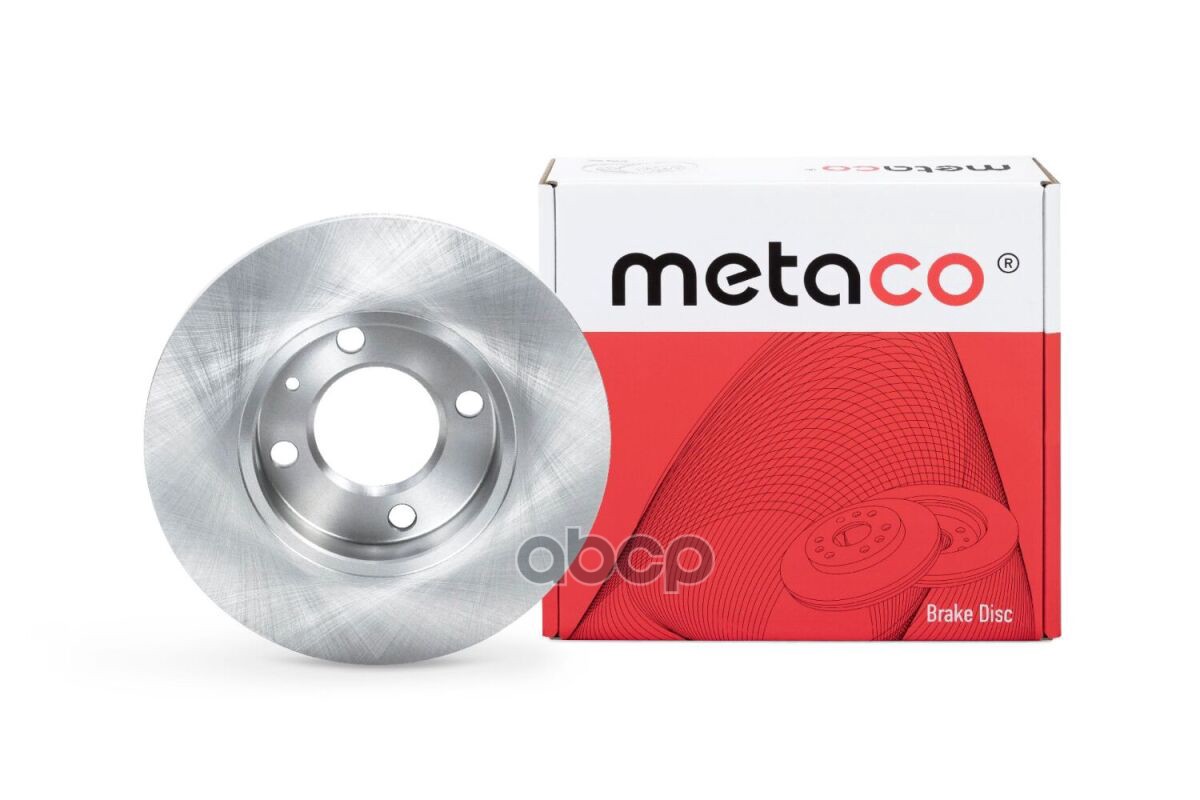 Диск тормозной передний не вентилируемый 3100004 METACO арт. 3100-004