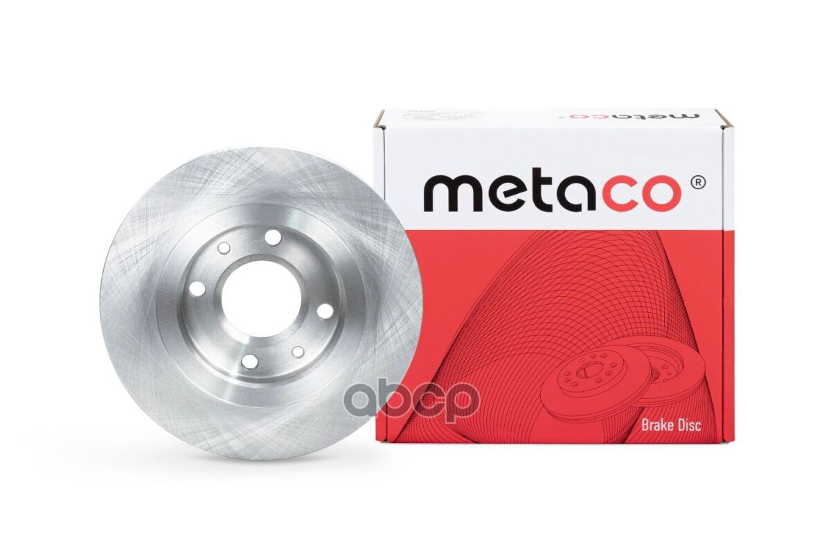 Диск тормозной передний не вентилируемый CITROEN C2/C3/ PEUGEOT Metaco 3100-008 METACO арт. 3100-008