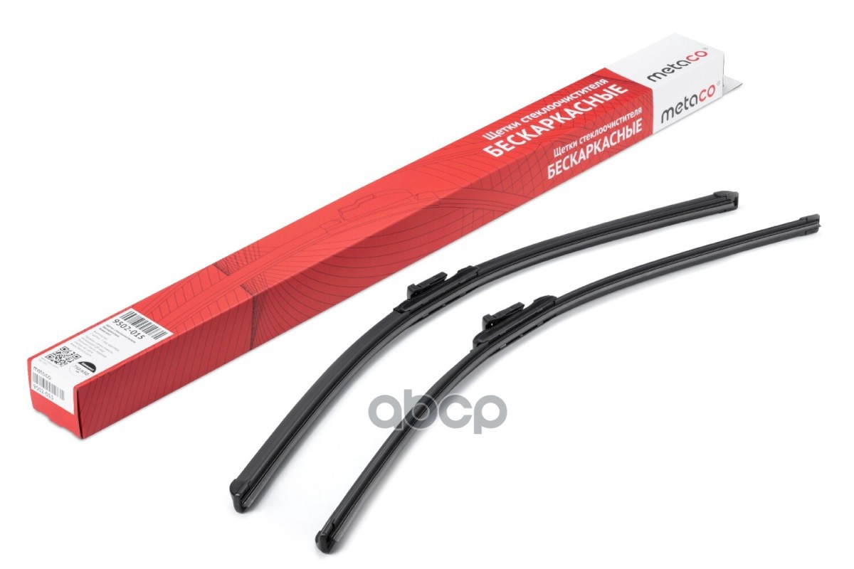 Щетки стеклоочистителя (к-кт) 9502015 METACO арт. 9502-015