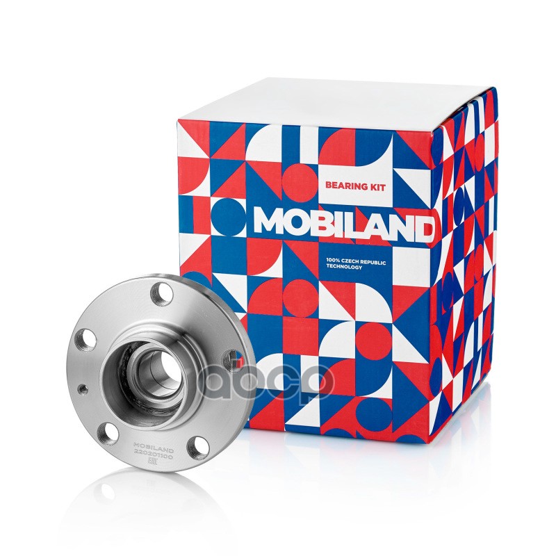 к-кт подшипника ступицы задней! Audi A2 ABS, Skoda Fabia 00> MOBILAND арт. 220201100