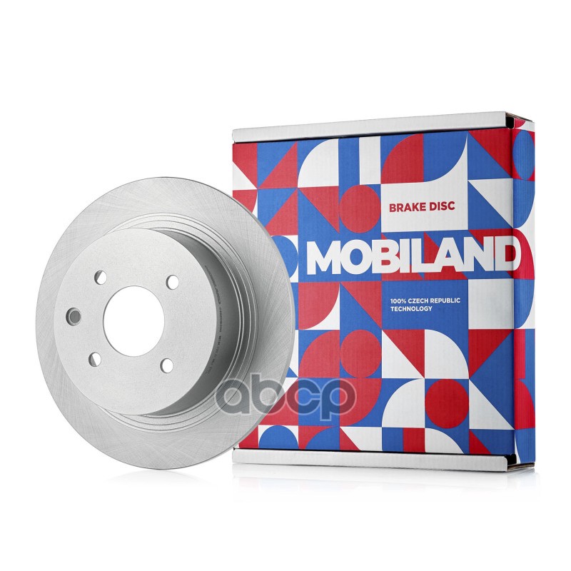 Диск тормозной задний невентилируемый D291,8мм для а/м NISSAN TIIDA (C11, SC12, SC11) 416209400 MOBILAND арт. 416209400