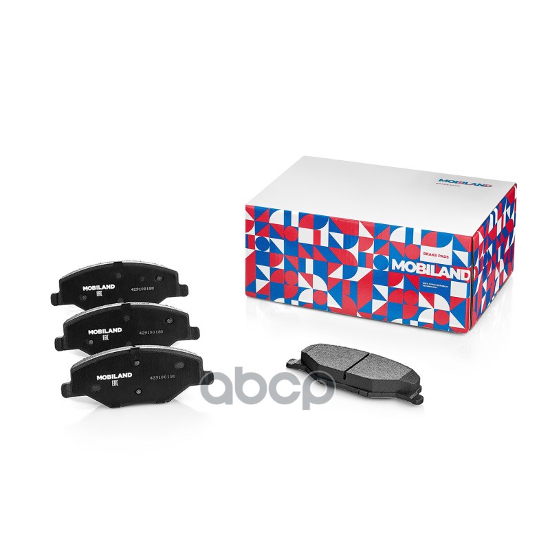 Тормозные колодки дисковые 429100180 MOBILAND арт. 429100180