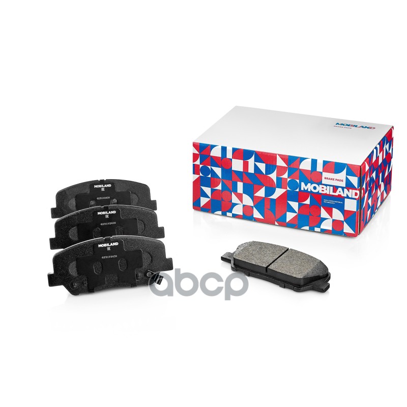 Колодки тормозные дисковые передние (4 шт.) с пшум. пласт. для ам KIA CEE'D (JD), OPTIMA (FSGDS6B) торм. устан. 16 429102430 ...