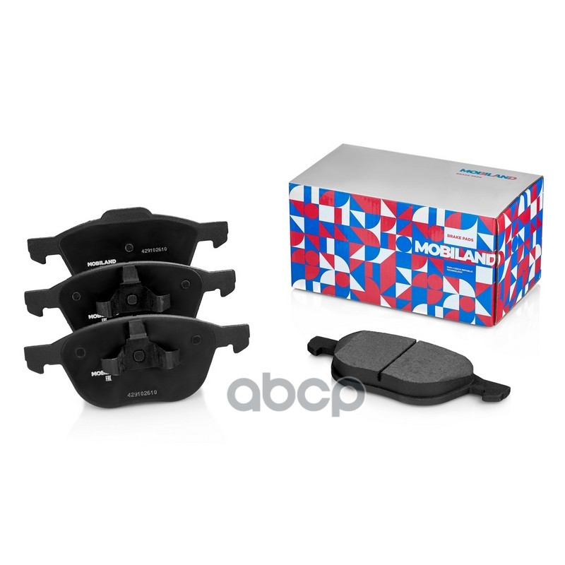 Тормозные колодки дисковые FORD Focus II 2004- 429102610 MOBILAND арт. 429102610