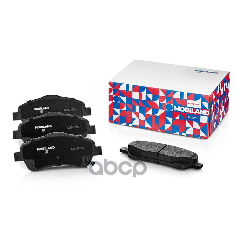 Колодки Тормозные Дисковые Перед MOBILAND арт. 429103900