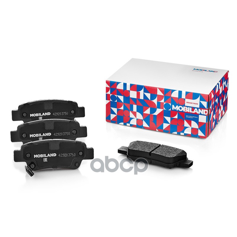 Тормозные колодки (комплект) 429203750 MOBILAND арт. 429203750