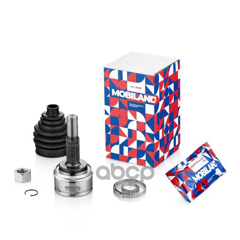 ШРУС наружный передний NISSAN ALMERA II (N16), ALMERA II Hatchback (N16) [без кольца ABS; 21/25 зуб. MOBILAND арт. 603100341